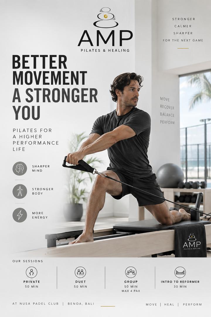 Pilates for Padel: Recover Better, Move Better, Play Better